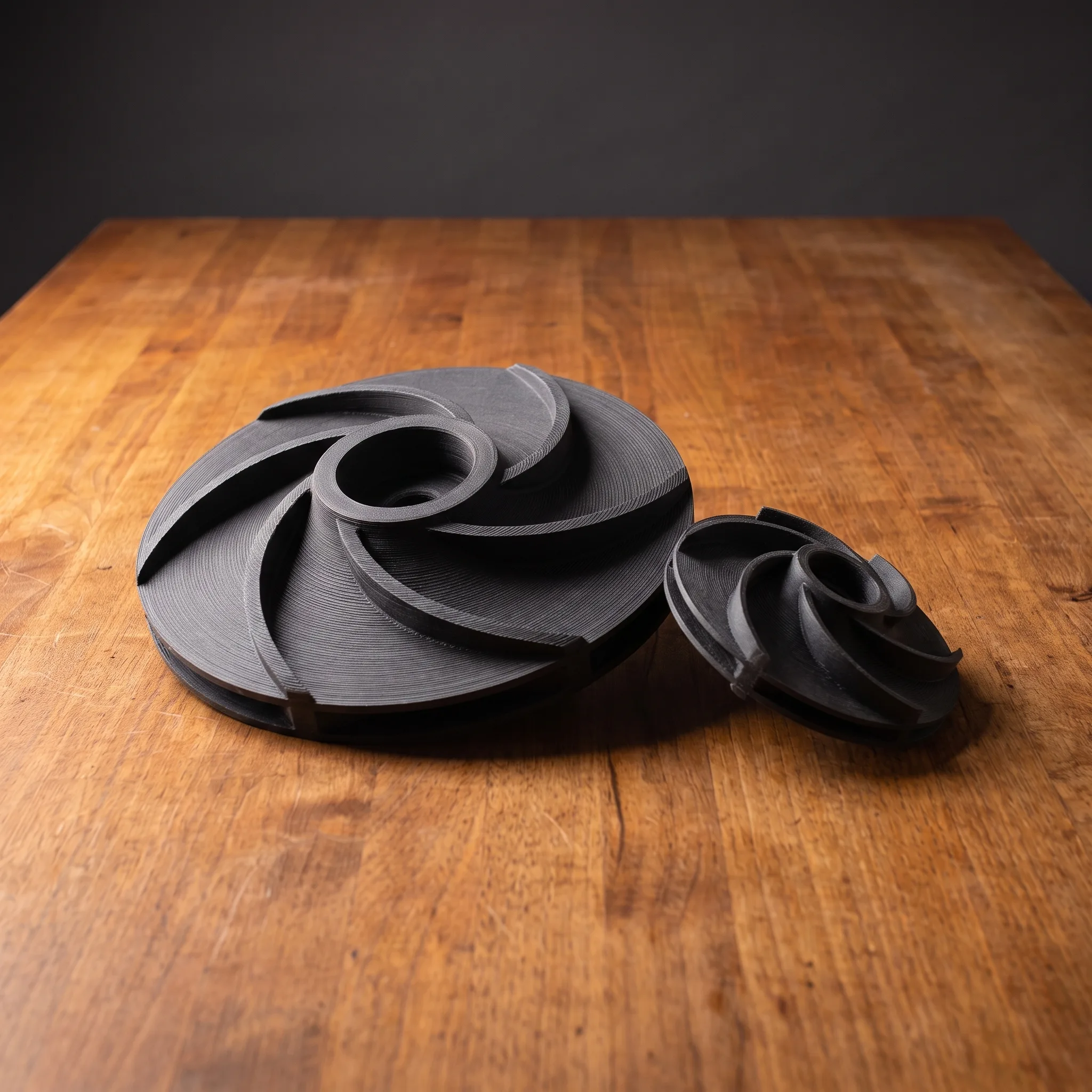 Impellers and rotors: Chemical-resistant PPS
